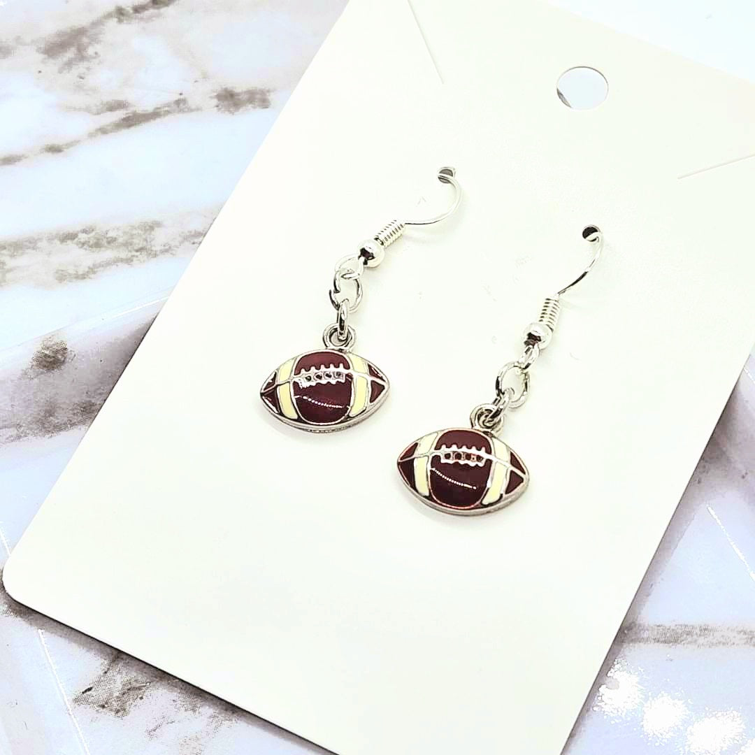 Football Earrings